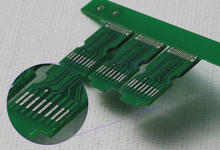 버와 번트가 없는 15W UV 레이저 커팅 PCB